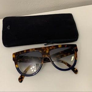 Celine Shadow CL 41026/S Tortoise Sunglasses